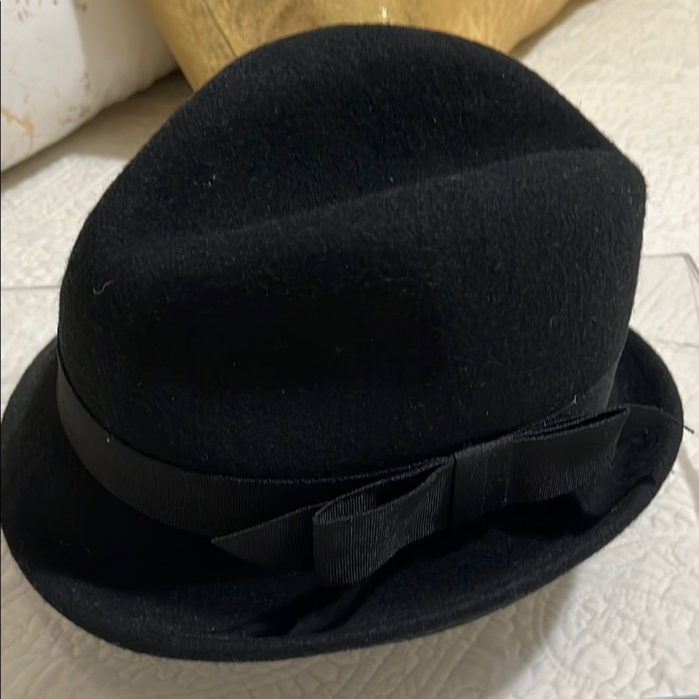 Classic Black Fedora Hat